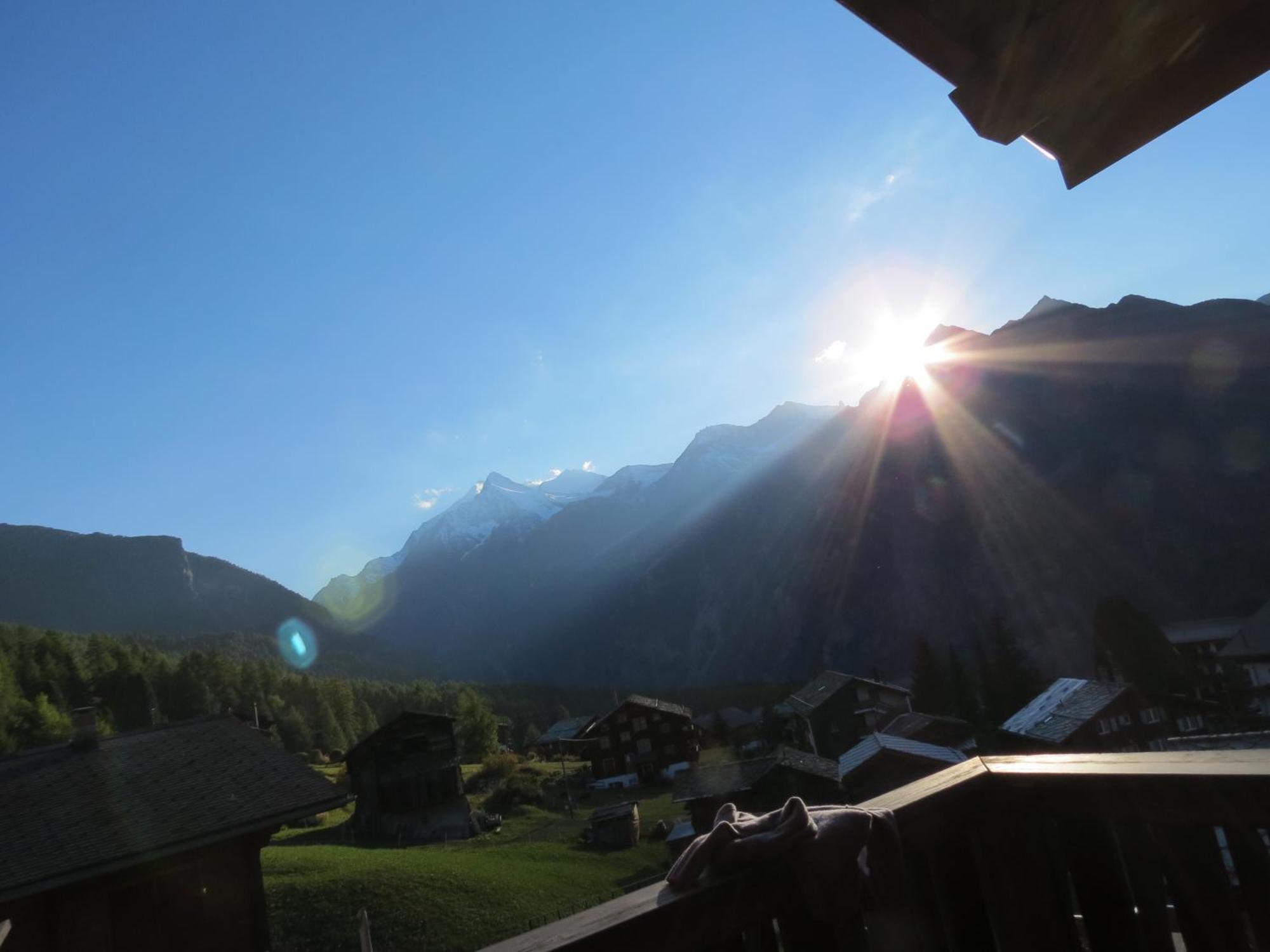 Chalet Safran Grächen Exterior foto