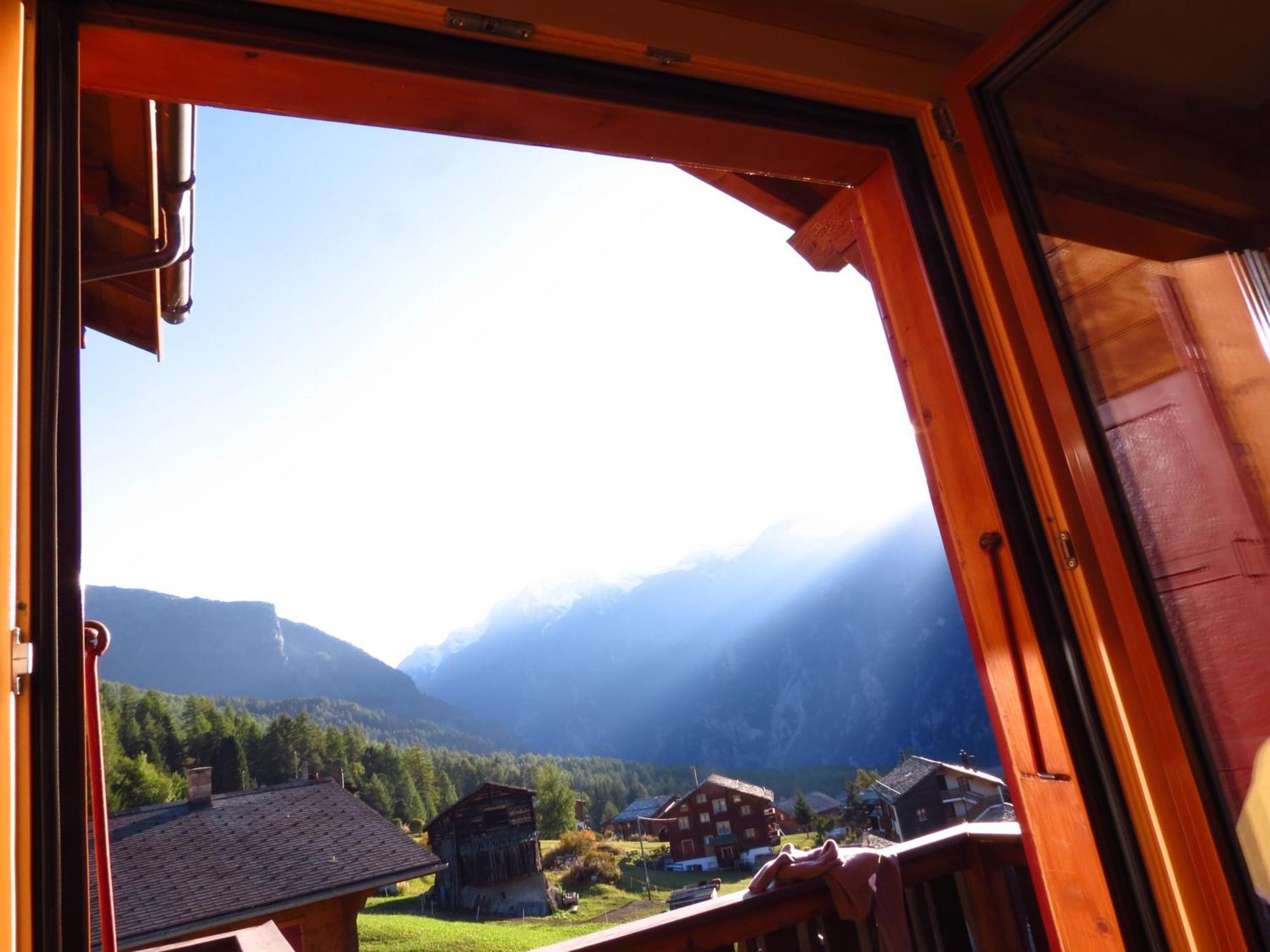 Chalet Safran Grächen Exterior foto
