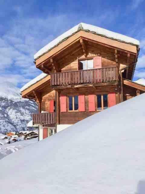 Chalet Safran Grächen Exterior foto